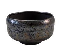 Asayu Japan Cuenco para Matcha (12x7cm) - Hecho en Gifu, Japón - Cerámica Tradicional Japonesa para Ceremonias del Té, Chawan para Matcha y Latte (Shirogane)