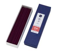 Asayu Japan Incienso Japonés Premium de Rosa - Varillas de Bajo Humo para Calma y Bienestar, Artesanales con Materiales Naturales, Hecho en Japón - 20g