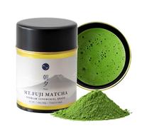 Asayu Japan Polvo de Matcha Ceremonial Premium Origen Monte Fuji - Lata de 30g - Té Verde Japonés Auténtico para Ceremonia del Té, Antioxidante Natural, Energizante