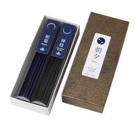 Asayu Japan Set 2-en-1 de Incienso Japonés de Bajo Humo - Varillas Artesanales de Crisantemo y Jardín Zen, Fragancias Tradicionales, Hecho en Japón - 40g