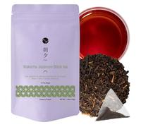 Asayu Japan Té Negro Wakocha Japonés - Té Negro Premium 2,5g x 15 bolsitas Energía Matutina Hecho 100% en Japón