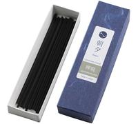 Asayu Japan Varillas de Incienso de bajo Humo, jardín japonés, Muestra de 20 g para meditación matutina y Nocturna, relajación o Yoga, Fabricado en Japón