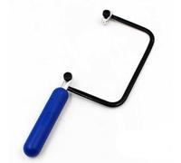 ASB300 - Marco de sierra de alambre, marco de acero para bricolaje y corte de vidrio, madera, tablero de plástico, sin hoja de sierra, ASB300