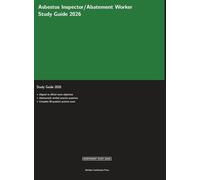 Asbestos Inspector/Abatement Worker Study Guide 2026 (Meridian Certification Press Study Guides)