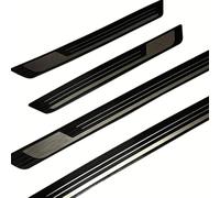 ASBHFC 4 Piezas Protector de Umbral de Puerta para Chery Omoda 5 (2022-2025 2026), Acero Inoxidable Antiarañazos y Antideslizante, Placas Protectoras para Entrada, Accesorios de Estilo,A