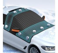 ASBHFC Funda Parabrisas Magnética para Coche para Peugeot Traveller (2016-2025 2026), Protector Todas Las Estaciones contra Hielo, Nieve y Sol con Bolsillos para Espejos