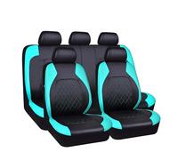 ASBHFC Fundas Asientos Coche para Dacia Lodgy (2012-2022),Juego Completo de Piel Sintética, Impermeables y Duraderas para Asientos Delanteros y Traseros,5 Piece Set