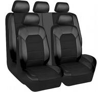 ASBHFC Fundas Asientos Coche para Volvo XC60 (D V 2008-2025 2026), Protector Impermeable de Polipiel para Asientos Delanteros y Traseros - Protege tapicería de líquidos, Desgaste
