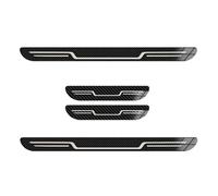 ASBHFC Juego de 4 Protectores de Umbral de Puerta para Coche para Chery Omoda 5 (2024-2025 2026), Estilo Acero Inoxidable, Adhesivo Antiarañazos para Puertas Delanteras y Traseras,C