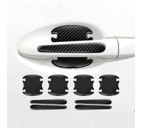 ASBHFC Kit Protector de Manetas y Cantos de Puerta para Coche 8 Unidades para Citroën C5 Aircross (2017-2025 2026), Adhesivo Flexible, Accesorios Exterior Anti-Arañazos,Black