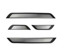 ASBHFC Protectores de Umbral para Puerta de Coche para Jeep Compass (2024-2025 2026), Acero Inoxidable Antiarañazos y Antideslizante, Protección de Entrada, Juego de 4 Piezas