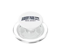 Asbury Park City New Jersey Vintage Arch Text PopSockets PopGrip para MagSafe