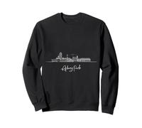 Asbury Park New Jersey Skyline US Travel Souvenirs Sudadera