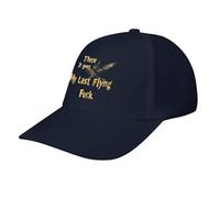 asbwuo Ahí va mi último jodido Volador. Gorra de béisbol Informal, Divertida Gorra de Golf para papá, Gorra de Camionero Ajustable para Correr y Deportes al Aire Libre.