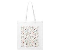 asbwuo Bolsa de lona DoctorPremium - Diseño termoadhesivo de doble cara, ligera y resistente para compras, gimnasio, playa y promociones.