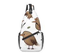 asbwuo Bolso cruzado en el pecho, mochila con bandolera en diagonal, bolso bandolera tipo bandolera para labrador, mochila de viaje para senderismo