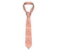 asbwuo Corbata formal de negocios con flores de corazón rojo para esposo y padre, ideal para bodas, padrinos de boda, misiones, bailes y regalos.