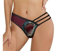 asbwuo Crocodile Wild Tangas G String T Back Underwear Bragas Bikini