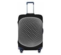 asbwuo Funda de Equipaje Atomic, Protector de Maleta Lavable Premium con Cierre de Cremallera y Hebilla, Compatible con Maletas de Viaje de 18 a 32 Pulgadas (pequeño)