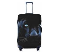 asbwuo Funda de Equipaje de Viaje con diseño de Pantera de Ojos Azules, Funda antiarañazos para Maletas.