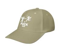 asbwuo Gorra de béisbol Informal Fuck1 Off, Divertida Gorra de Golf para papá, Gorra de Camionero Ajustable para Correr y Deportes al Aire Libre.