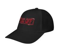 asbwuo Gorra de béisbol Informal Fuck1 Off Stamp, Divertida Gorra de Golf para papá, Gorra de Camionero Ajustable para Correr y Deportes al Aire Libre.