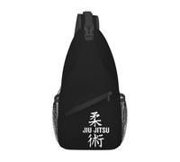 asbwuo Mochila bandolera Jiu-Jitsu para hombre y mujer, para senderismo, viajes, bandolera de día