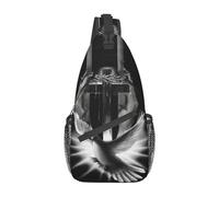 asbwuo Mochila bandolera tipo bandolera con diseño de Jesús para mujer y hombre, bolso cruzado para viajes, correr, senderismo, mochila de día