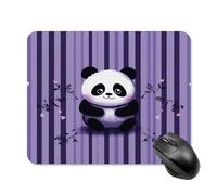 asbwuo Tapis de Souris carré imperméable à rayures violettes Avec Motif Zoon, antidérapant, idéal pour Les Jeux Sur Bureau, au Bureau et à la Maison.