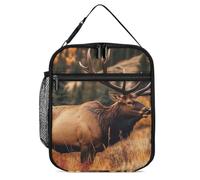 asbwuo Wild Animals Lunch Bag for Work & Travel - Leakproof Insulated Bento Box Cooler Tote for Men & Women