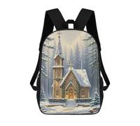 asbwuo Zaino leggero casual Church in The Backpack da 17 pollici, da lavoro e da lavoro, da viaggio, per uomo e donna