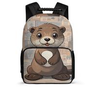 asbwuo Zaino Panda con testa inclinata, leggero, casual, da lavoro, da lavoro, dal design classico e resistente per l'uso quotidiano