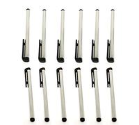 ASC - Lápiz capacitivo de 4 pulgadas para iPhone 7 6, Samsung, iPad, iPod y todos los dispositivos de pantalla táctil (12 unidades)