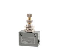 ASC100-06/200-08/300-10/15 Pneumatic One-Way Throttle Valve Adjustable Flow adjustment Speed Control Valve(ASC200-08)