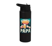 Ascendido A Papá Embarazo Sorpresa Anuncio Embarazo Stainless Steel Insulated Water Bottle