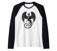 Ascenso de Phenex la Llama Eterna Camiseta Manga Raglan