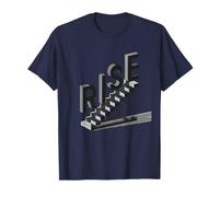 Ascenso Escalera Ambición Fuerza Progreso Camiseta