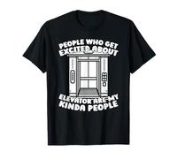 Ascensor Mecánico - Operador Elevador Ascensor Camiseta