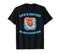 Ascensor Mecánico - Operador Elevador Ascensor Camiseta