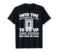 Ascensor Operador - Mecánico Elevador Ascensor Camiseta