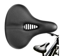 Ascent Sillín De Bicicleta, Elástico, Amortiguador, Antideslizante e Impermeable, Sillines de Bicicleta Ancho Para Hombres, Para Bicicleta de Montaña, Bicicleta Plegable Bicicleta Eléctrica Bicicleta
