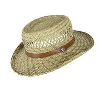 Ascentix Rush - Sombrero de paja con ala ancha, Natural, X-Large
