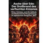 Asche über Edo: Der Großbrand des verfluchten Kimonos: Wind, Holzbau, und die radikale architektonische Neugründung im japanischen Shogunat, 1657