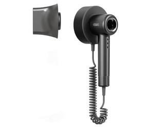 Asciugacapelli hair dryer OBA-HY01PRO: 500 Milioni Ioni Negativi, Brushless 120.000 RPM, Velocità flusso d'aria 75 m/s, 358g, silenzioso 54 dB, supporto a parete professionale ideale per Hotel e B&B