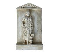 Asclepius - Placa decorativa para pared, diseño griego del dios de la medicina y los médicos