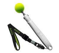 ASCO Target Stick muñequera Extensible para Perros, Gatos, Caballos, Entrenamiento y educación con clickers, de Acero Inoxidable, función telescópica 17 - 73 cm, Blanco AC05TS