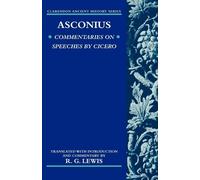 Asconius R. G. Lewis Asconius (Tapa blanda) Clarendon Ancient History Series