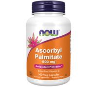 ascorbato de palmito 500 mg - 100 cápsulas vegetales - now