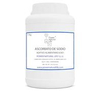 Ascorbato de Sodio en Polvo | Power Natural Life | Bote 1 kg | Aditivo Alimentario E301 | Uso Alimentario, Técnico e Industrial | Antioxidante y Agente Conservante