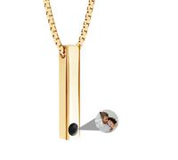 ASD Joyería De Barra Personalizada Para Hombres Y Mujeres - Collar De Proyección De Fotos, Imagen Personalizada, Grabado Con Nombre I Love You En 100 Idiomas - Joyas De Pareja